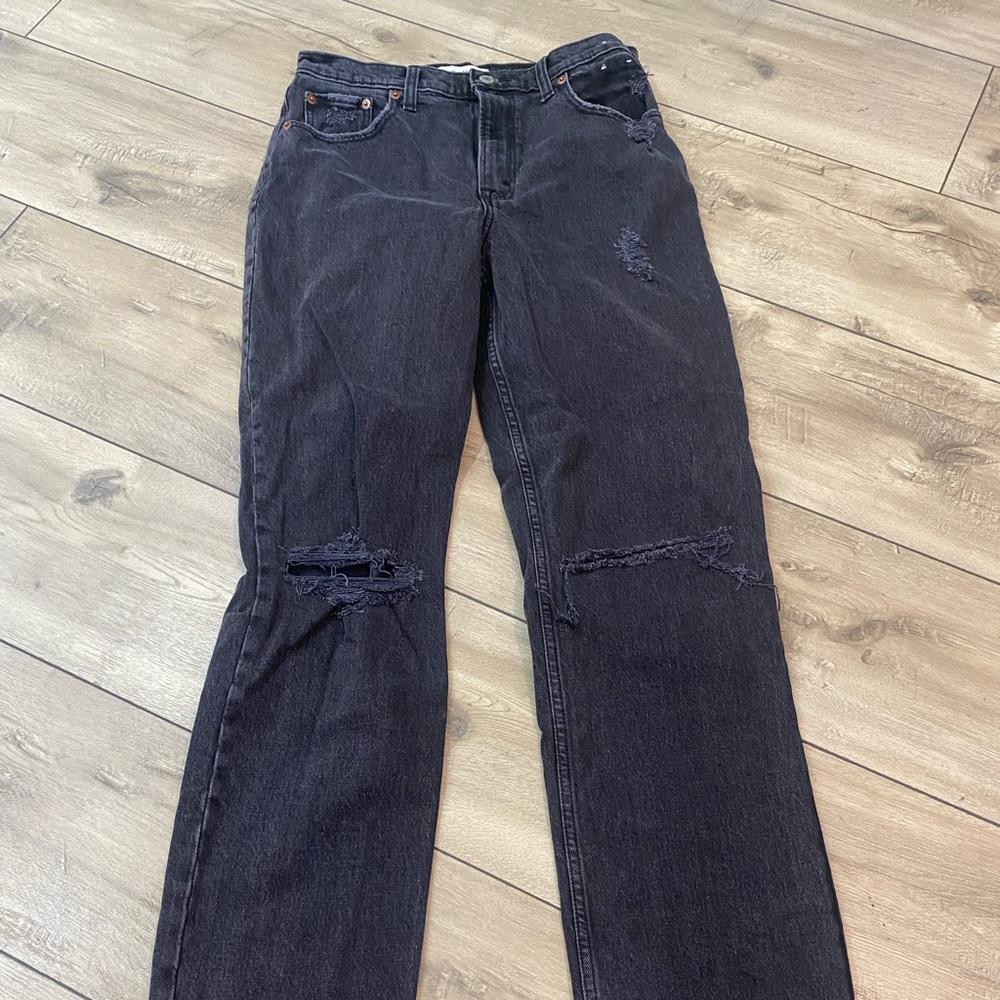 Abercrombie 90s the ultra high rise long